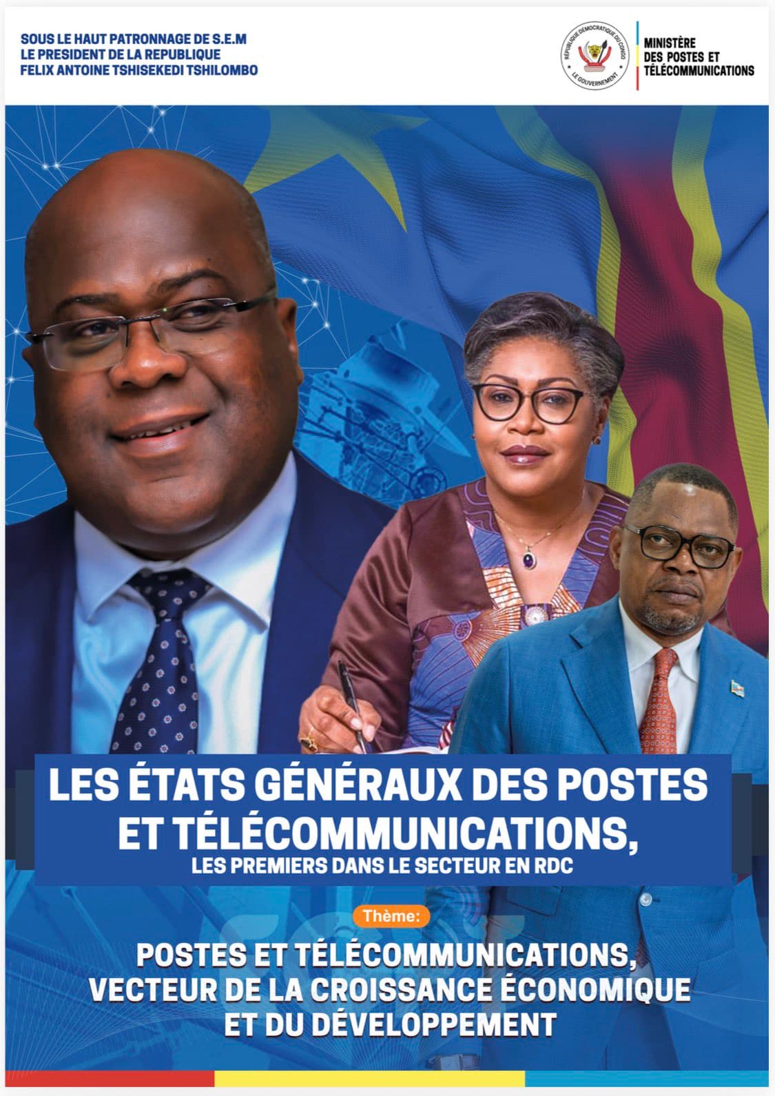 RDC : lancement des premiers États généraux des Postes et Télécommunications pour accélérer la transformation numérique