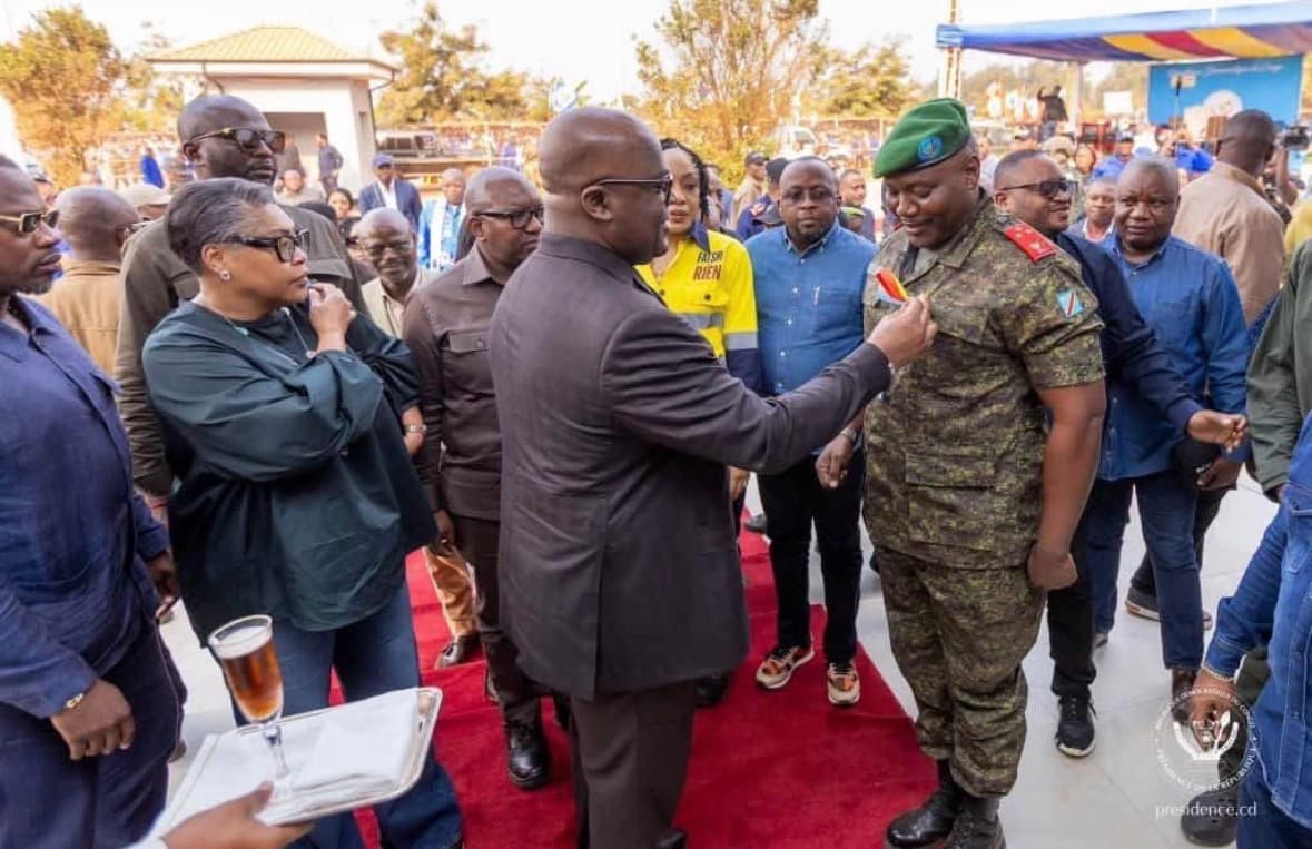 RDC : le Général Kasongo Kabwik sera décoré par Félix Tshisekedi
