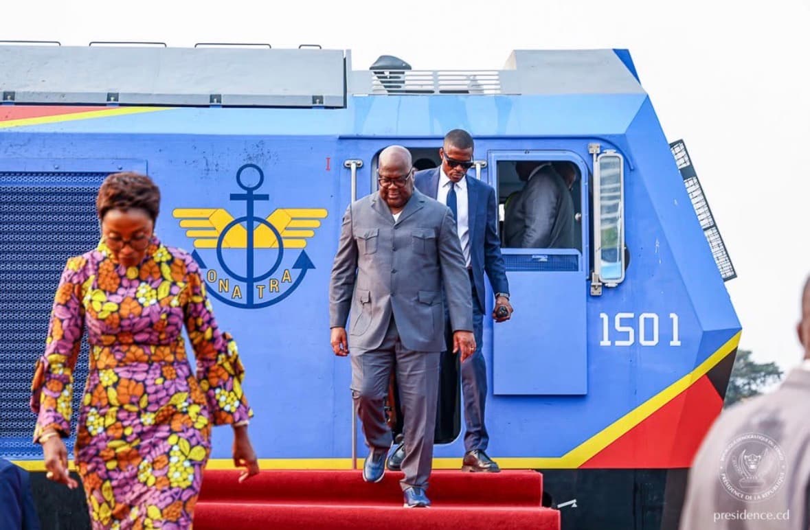 RDC : FÉLIX TSHISEKEDI LANCE LE BALISAGE DU FLEUVE CONGO ET DE LA RIVIÈRE KASAÏ