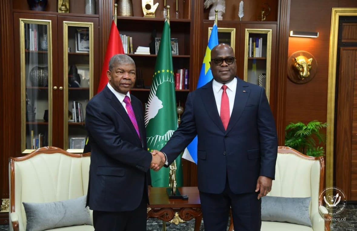 RDC–Angola : Tshisekedi et Lourenço renforcent leur coopération et signent la concession du corridor de Lobito