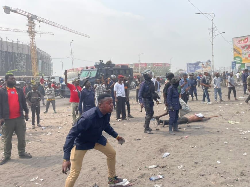 Sit-in de l'opposition à Kinshasa : des morts annoncés, un bilan contesté par le gouvernement qui crie à la « mascarade »