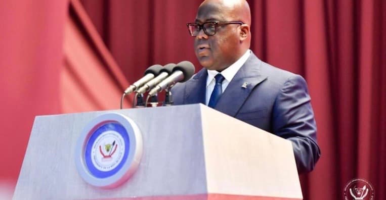 CHESD: Félix Tshisekedi fixe cinq priorités pour la deuxième décennie afin de préparer la RDC aux nouveaux défis stratégiques et sécuritaires .