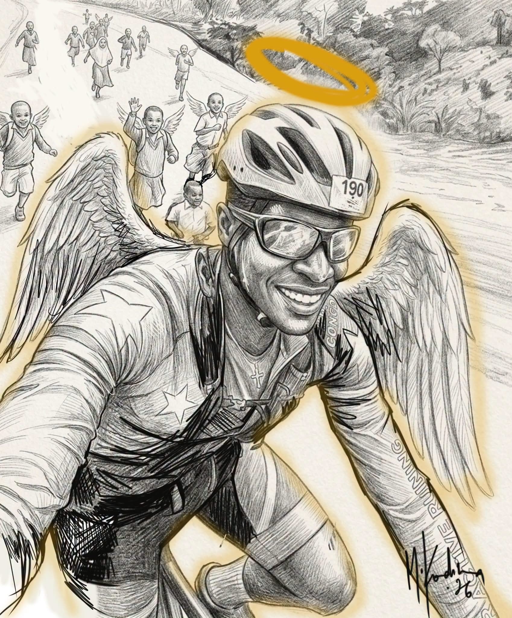 RDC : DÉCÈS DU JEUNE CYCLISTE MIGUEL MASAÏSAÏ, PORTEUR DE L’INITIATIVE « PEDALS FOR PEACE »