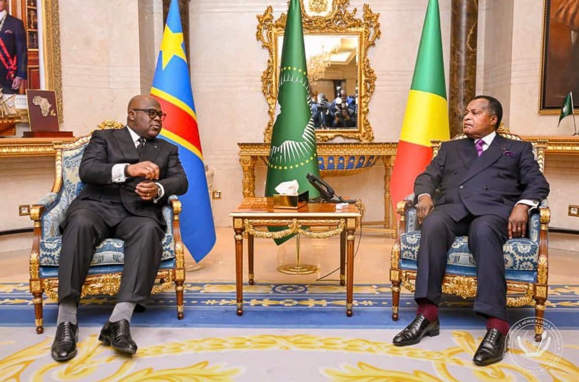 KINSHASA–BRAZZAVILLE : TSHISEKEDI ET SASSOU NGUESSO VEULENT ÉVITER DE NOUVEAUX INCIDENTS FRONTALIERS